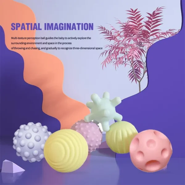 Baby Toys Sensory Balls For Children Textured Hand Touch - Image 2