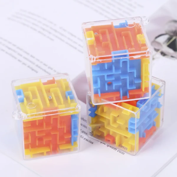 3D Rolling Ball Labyrinth Magic Square Six Sided Maze - Image 2