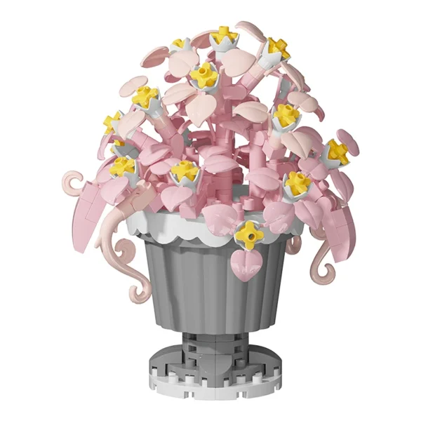 Building block flower potted plant assembly toy - Image 10