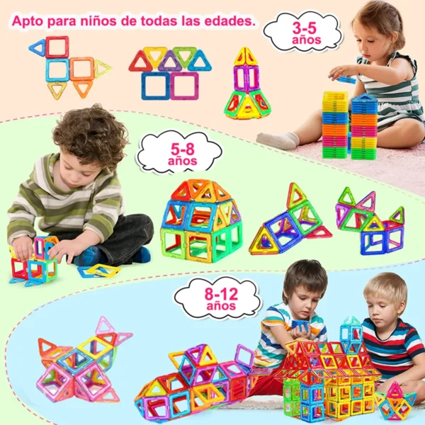 Magnetic Building Blocks Big Size and Mini Size - Image 4
