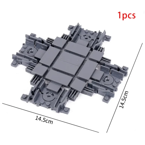 MOC City Train Rail Crossing Flexible Tracks - Image 13