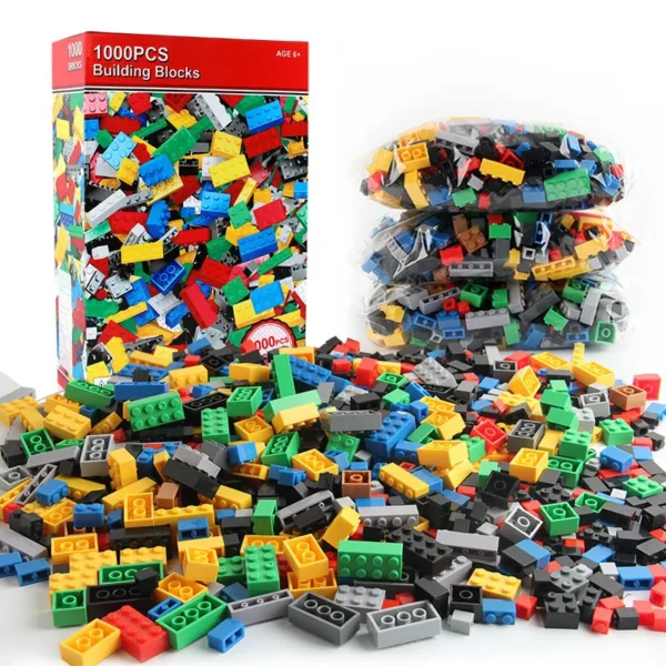 DIY creative building blocks bulk set Urban Classic - Image 8