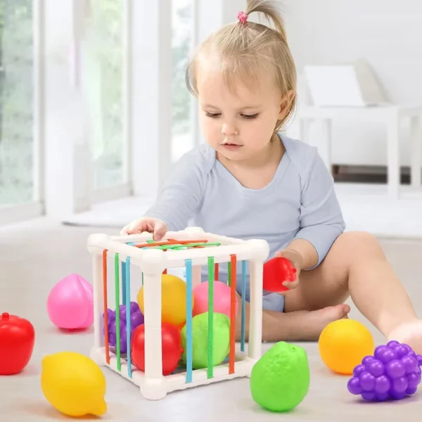 Early Learning Fruit Recognition Cube Box - Image 3