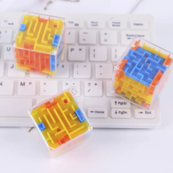 3D Rolling Ball Labyrinth Magic Square Six Sided Maze - Image 4