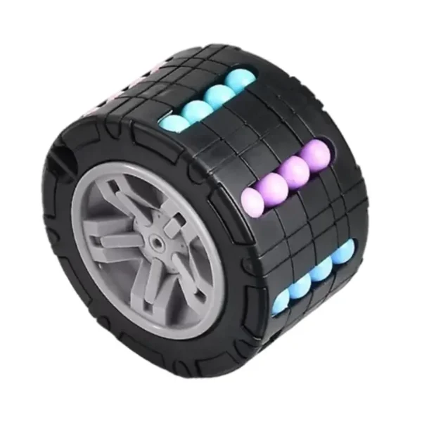 3D Cylinder Cube Toy Magical Bean Gyro Rotate Slide - Image 7
