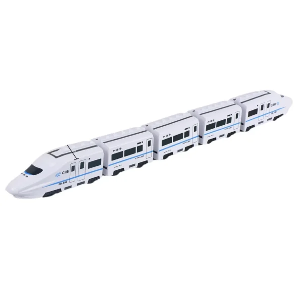 Kids DIY Simulation High Speed Railway Train Toy - Image 6