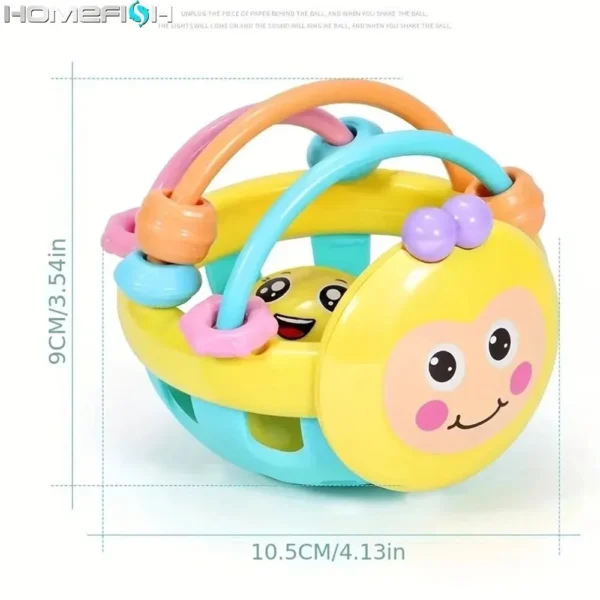 Baby Toy Catch Ball Bendy Baby Walker Rattles - Image 2