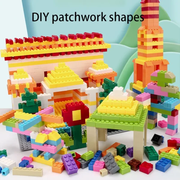 DIY creative building blocks bulk set Urban Classic - Image 2