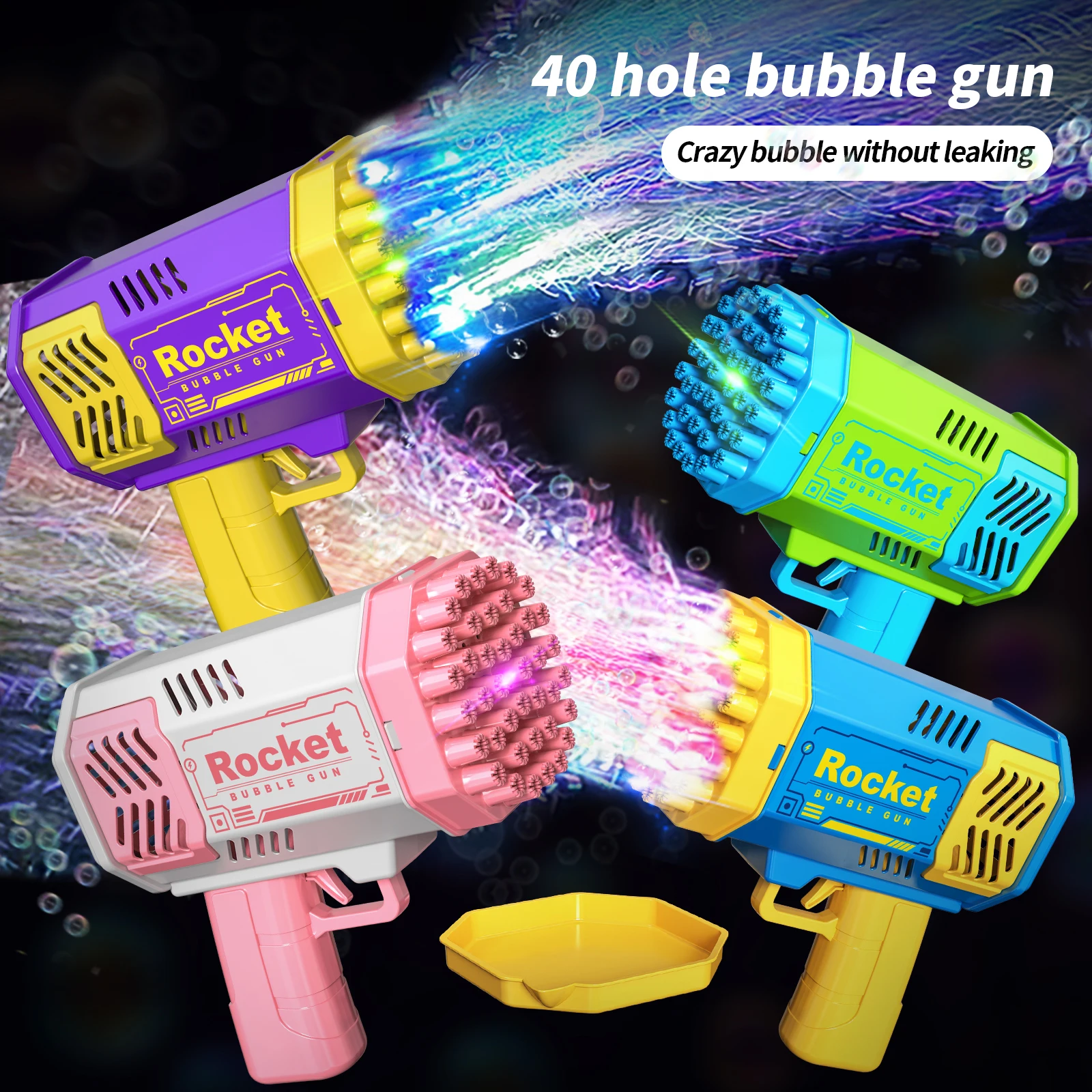 40 Hole Bubble Gun Outdoor Wedding Atmosphere