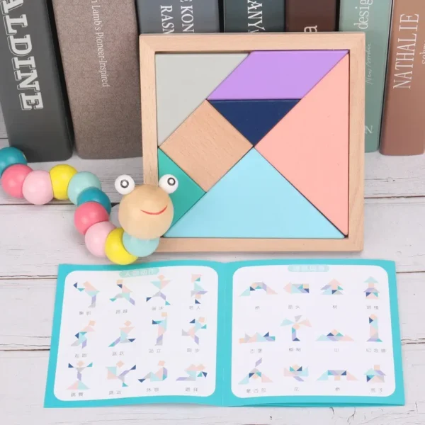 Baby Educational Toy Montessori Wooden 3D Toys - Image 3