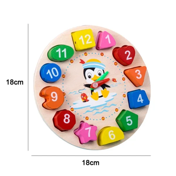 Baby Educational Toy Montessori Wooden 3D Toys - Image 8
