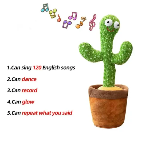 Dancing Cactus Toy,Repeat Talking ,Song Speaker - Image 2
