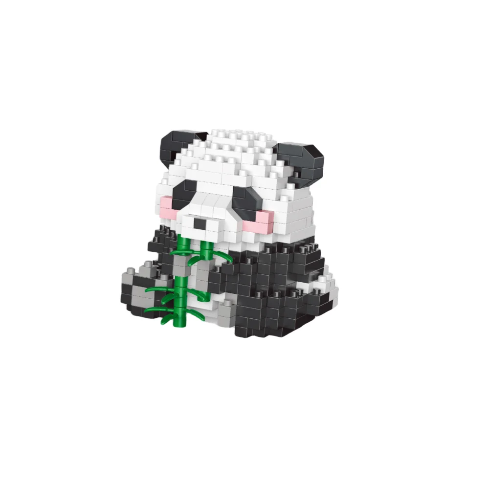 Adorable Panda-Shaped Building Blocks Toy Set