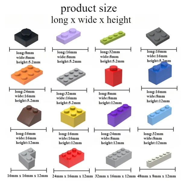 DIY creative building blocks bulk set Urban Classic - Image 6