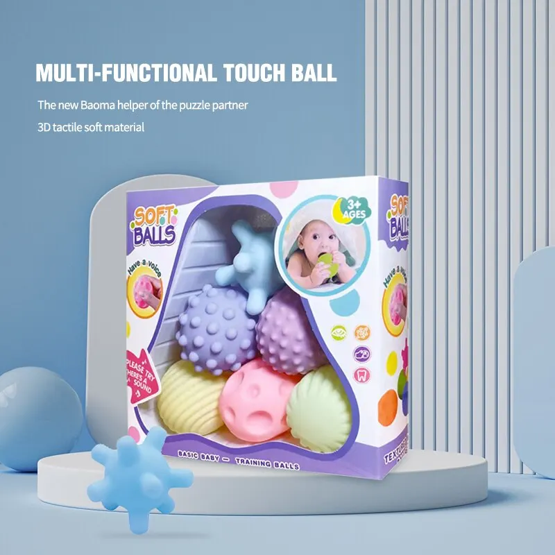 Baby Toys Sensory Balls For Children Textured Hand Touch