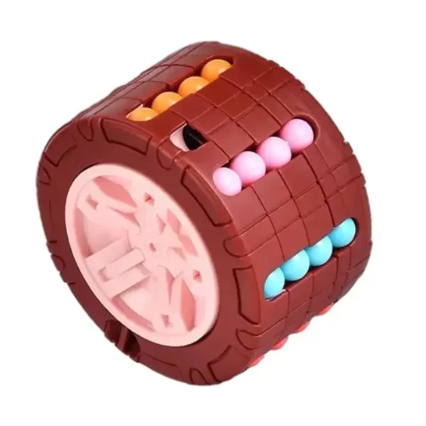 3D Cylinder Cube Toy Magical Bean Gyro Rotate Slide - Image 8
