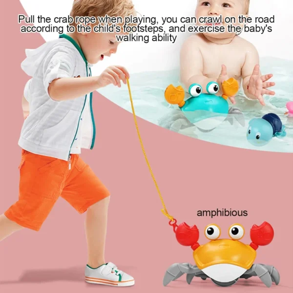 Interactive Dancing Crab Toy for Babies - Crawling - Image 3