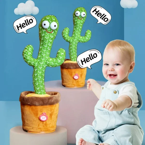 Dancing Cactus Toy,Repeat Talking ,Song Speaker - Image 3