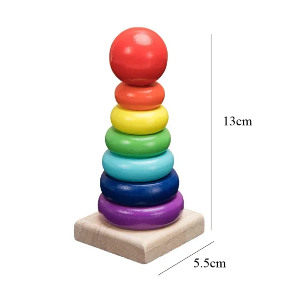 Baby Educational Toy Montessori Wooden 3D Toys - Image 7