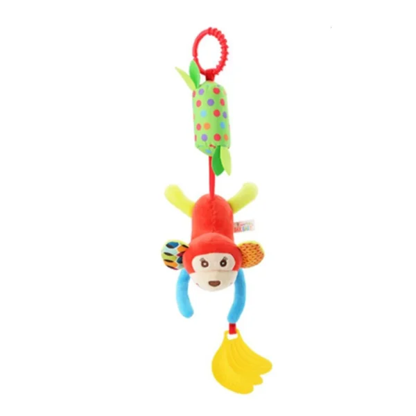 Baby Stroller Hanging Bell Plush Baby Colourful Label - Image 7