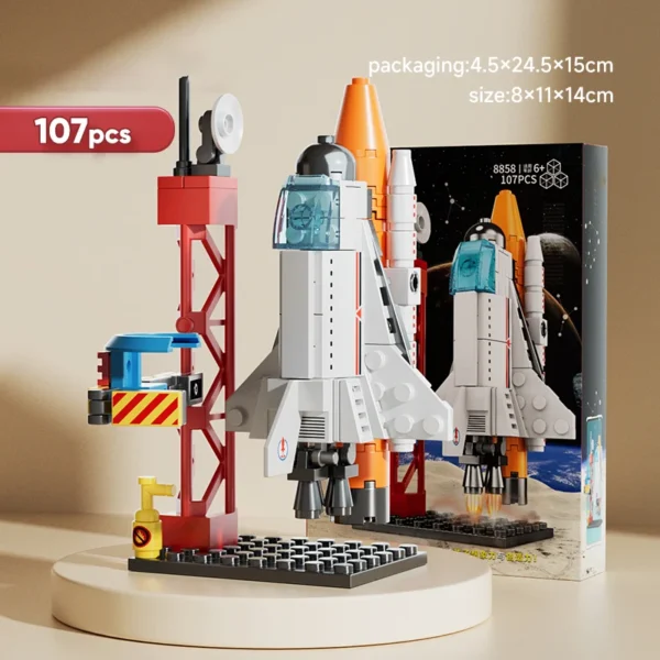 Assembling building blocks for space shuttles rockets - Image 4