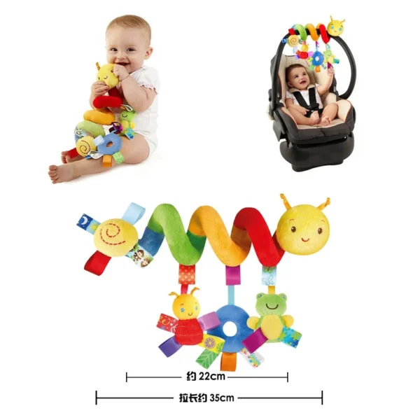 Baby Crib Hanging Rattles Toys Car Seat Toy - Image 5