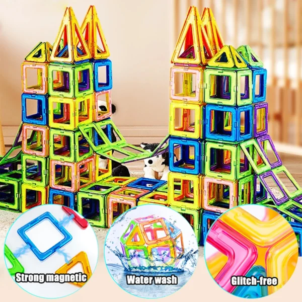 Magnetic Building Blocks Big Size and Mini Size - Image 3