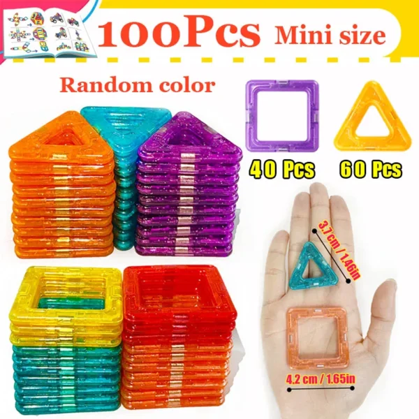 Magnetic Building Blocks Big Size and Mini Size - Image 7