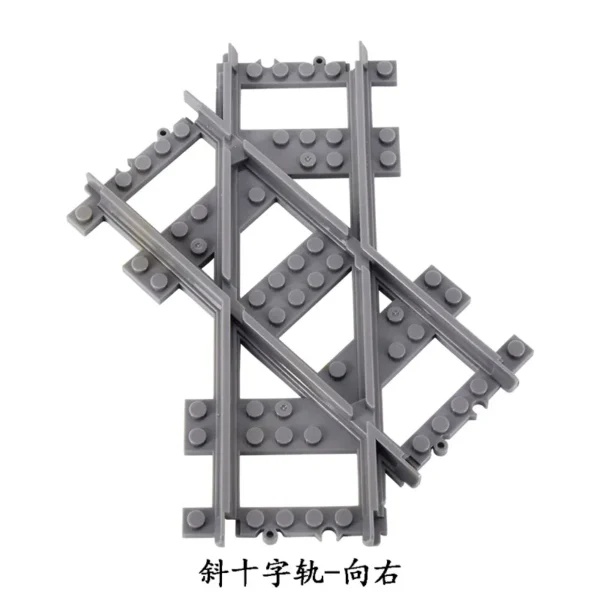 MOC City Train Rail Crossing Flexible Tracks - Image 4