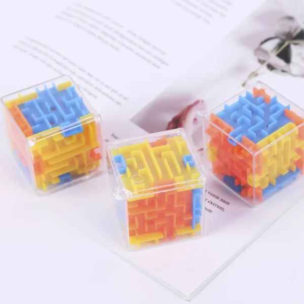 3D Rolling Ball Labyrinth Magic Square Six Sided Maze - Image 3