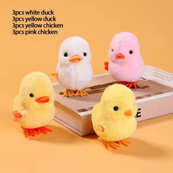 Jumping Chicken Duck Toy, Simulation Plush - Image 8