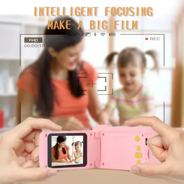 Kids Video Camcorder 1080P 20 MP High Resolution - Image 2