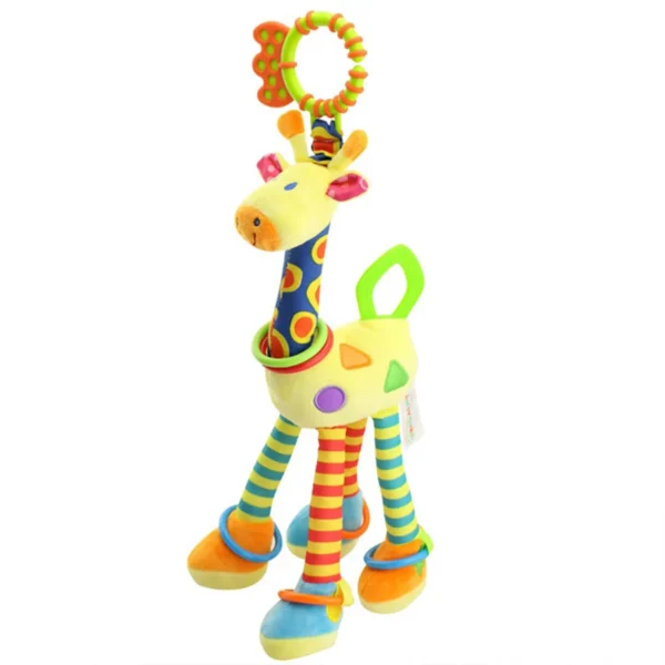Baby Stroller Hanging Bell Plush Baby Colourful Label - Image 8