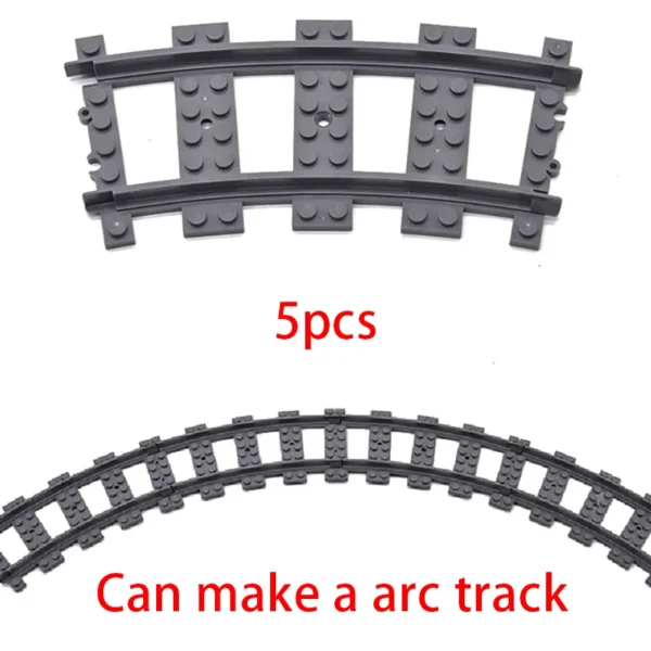MOC City Train Rail Crossing Flexible Tracks - Image 9