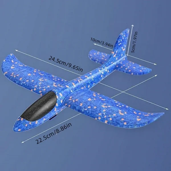 Glowing Foam Aircraft 10M Launcher Catapult Glider - Image 6